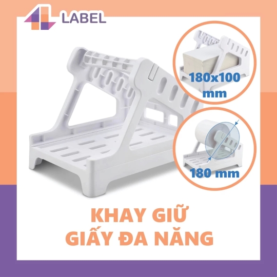 Khây đựng giấy đa năng dùng cho máy in nhiệt, khây đựng giấy in nhiệt dạng cuộn