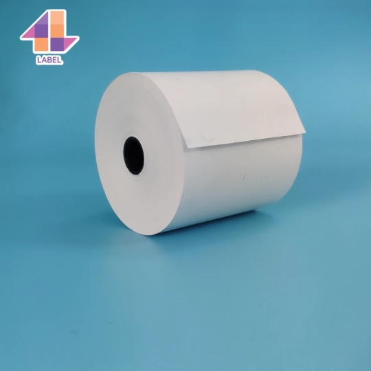 Giấy in bill 4B Label K80x80, Giấy in nhiệt, in hóa đơn bán hàng, in hóa đơn siêu thị, in đơn livestream lâu phai giá rẻ