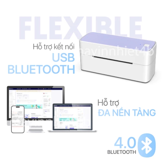 Máy in nhiệt Bluetooth A6, A7 TP-150BT, in đơn hàng qua điện thoại, máy in nhiệt cao cấp, chất lượng cao