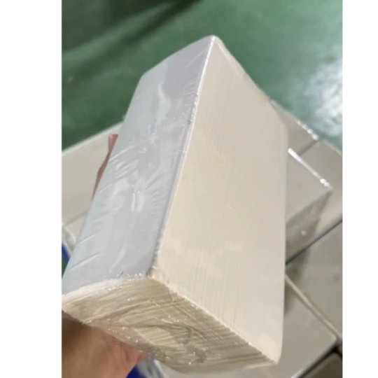 Giấy in nhiệt A7 76x130mm dạng xấp 2000 tờ liên tục, siêu tiết kiệm, giấy dày loại 1, in đơn hàng, có keo lột dán, tem in